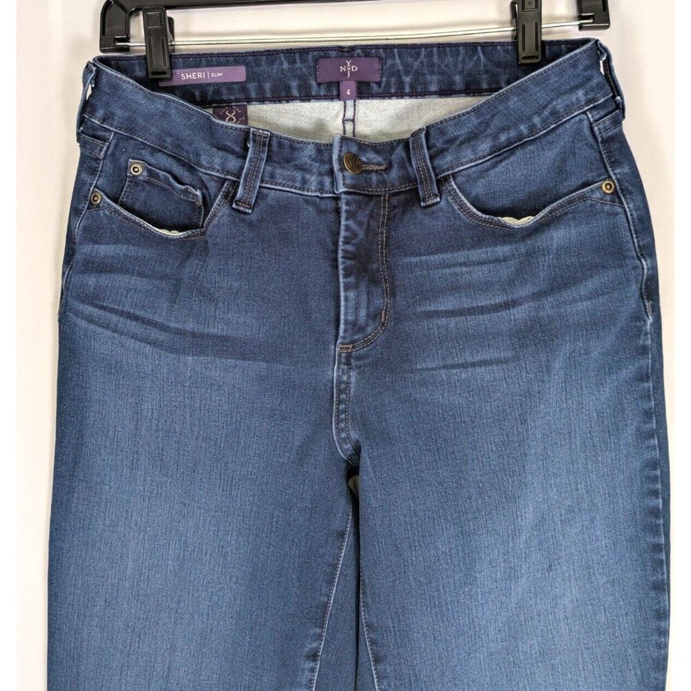 NYDJ Jeans Womens Sheri Slim Size 4 Lift Tuck Technology - Picture 2 of 11